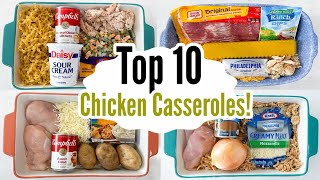 Budget Chicken Casseroles | 10 Easy, Delicious & Family-Friendly Dinner Ideas