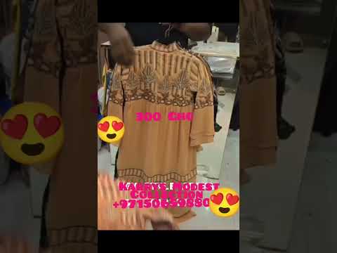 Egypt Children Abaya 2024(Simply Kareemah)