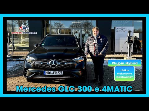 🚙 Mercedes GLC 300 e 4matic 🔋 Plug-in Hybrid SUV 😳 with up to 130 km electric range⁉️