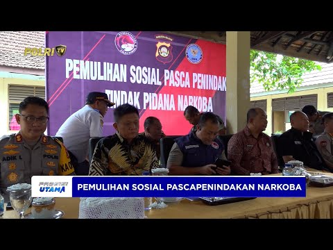 POLDA SUMSEL LAKSANAKAN PEMULIHAN SOSIAL PASCAPENINDAKAN TINDAK PIDANA NARKOBA DI OKUT
