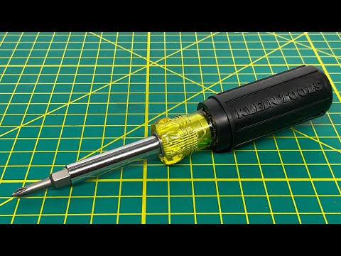 Klein Tools 32476 5-in-1 Multi-Bit Screwdriver / Nut Driver
