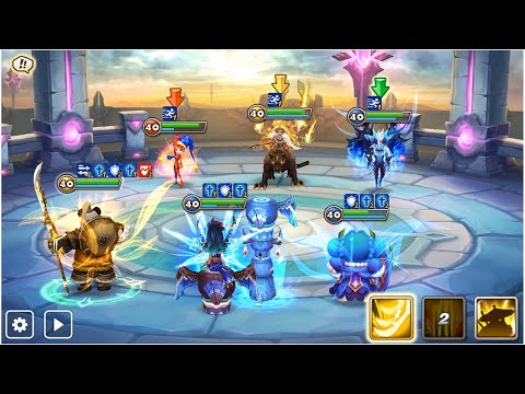 Knockdown G3 Defense (Clara Savannah Theomars) In Siege Battle - Summoners War
