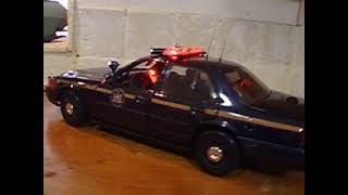 preview picture of video '1/18 nysp NEW yORK State Police Police car lights and siren'