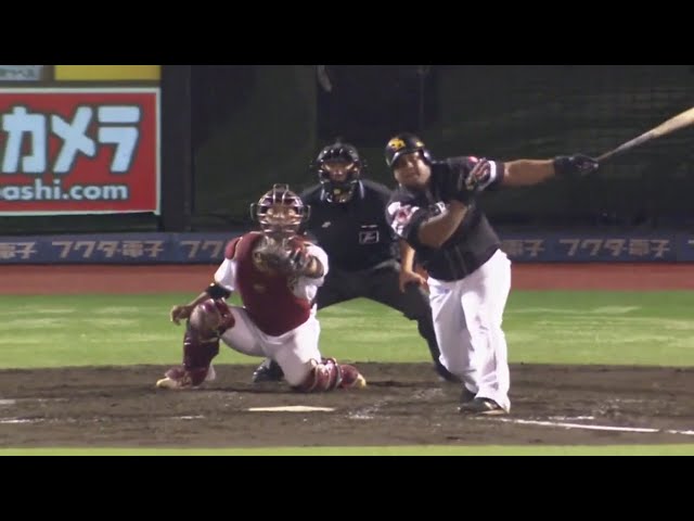 【4回表】逆転V奪Shへ‼ ホークス・デスパイネ 左中間へ自己最多となる第36号先制ソロを放つ‼ 2019/9/24 E-H