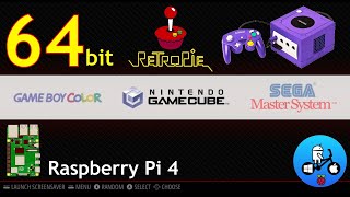 64bit Retropie with GameCube & Wii. Raspberry Pi 4.