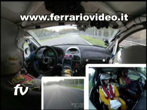 2° Monza Ronde 2013 Alberto Debernardi - Alessandra Calori Peugeot 206 A7 by Ferrario Video