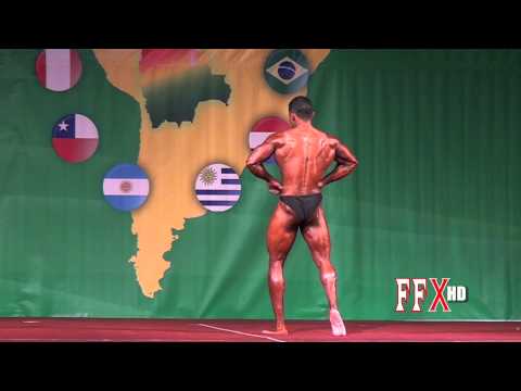 Jorge Byron Tello Ecuador) Culturismo juvenil 80 kgs  sudamericano 2013