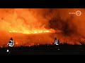 Natuurbrand bij Wijchen: deel Overasseltse en Hatertse Vennen brandt af