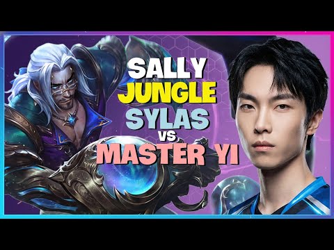 Sally Displays Flawless Challenger Jungle Pathing and Sylas Mechanics Engsub