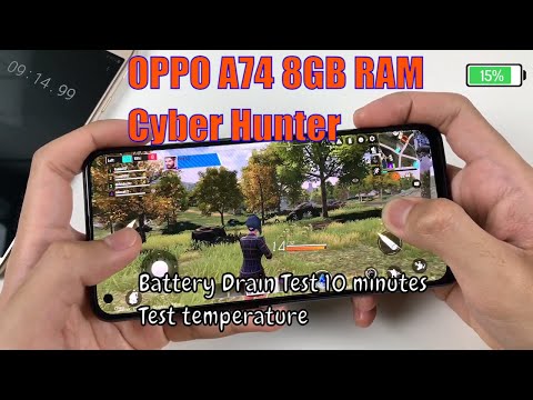 OPPO A74 Test Game Cyber Hunter | Snapdragon 662