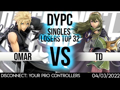DYPC Losers Top 32 -  Omar (Cloud) vs TD (Lucina) - SSBU Tournament
