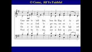 Tenor O Come All Ye Faithful Score