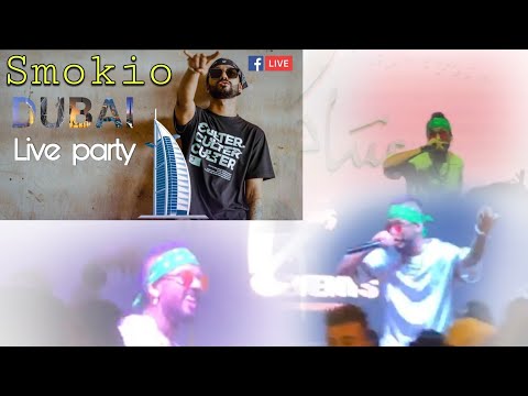 Smokio Dubai live party yesterday #2021 #live
