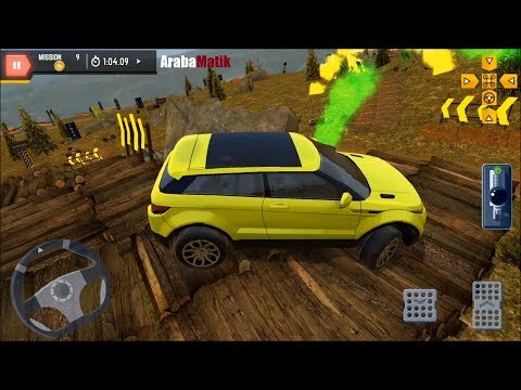 Direksiyonlu 4x4 Offroad Araba Oyunu // 4x4 Offroad Parking Simulator Android || Oyun Oyna FHD