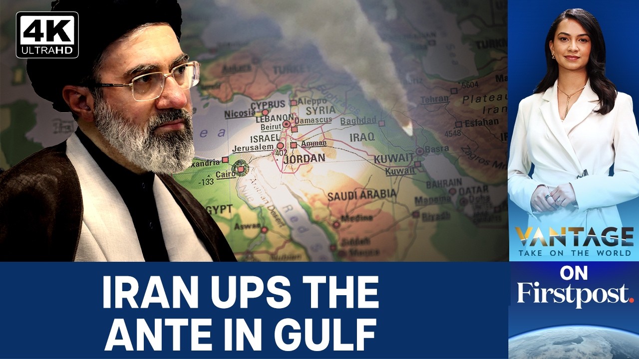 Iran Expands Gulf Offensive as US Moves Aircraft from Region | Vantage on Firstpost | 4K
