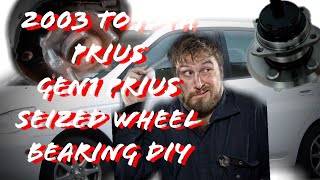 2003 Toyota Prius Gen1 Rear Wheel Bearing replacement