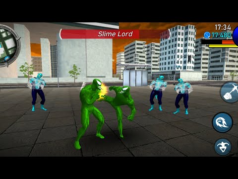 Venom Spider in Amazing Spiderman Games | Venom Vs Venom Spider City Rescue - Android GamePlay