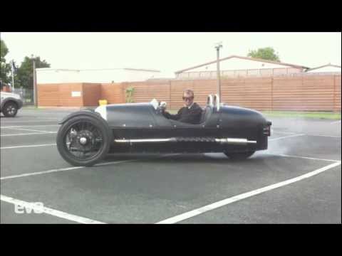 Morgan 3 Wheeler Burnouts