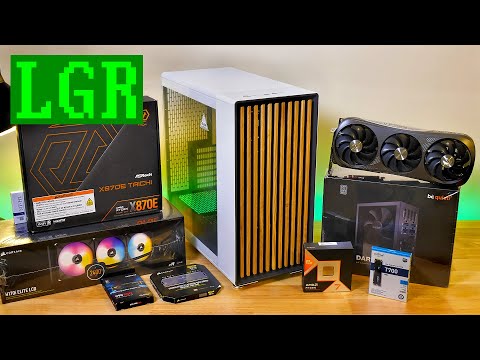 Building a New LGR Gaming PC! Ryzen 9800X3D