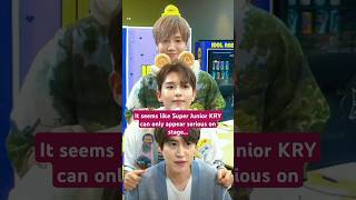 Download lagu It seems like Super Junior KRY can only appear serious on stage lol mp3