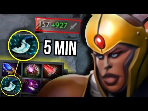 5 MIN DAGGER?! - WTF Legion Commander 1000+ Damage 7.07 | Dota 2