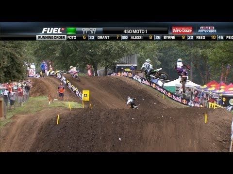 Villopoto Battles in Moto 1 at Washougal