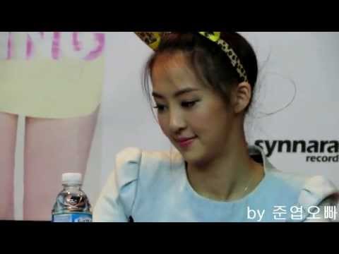 [FANCAM] 120722 SISTAR Dasom @ Synnara Fansign Event (Part 1)