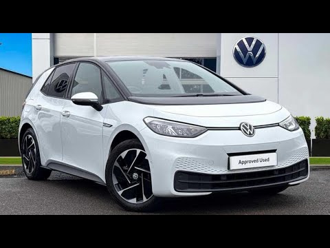Approved Used Volkswagen ID.3 Life 58kWh 204PS in Glacier White | SN23ECG | Wrexham Volkswagen