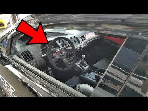 Mugen Gen III Wheel Install. 8th Gen Civic Si NRG Hub & Quick Release Install