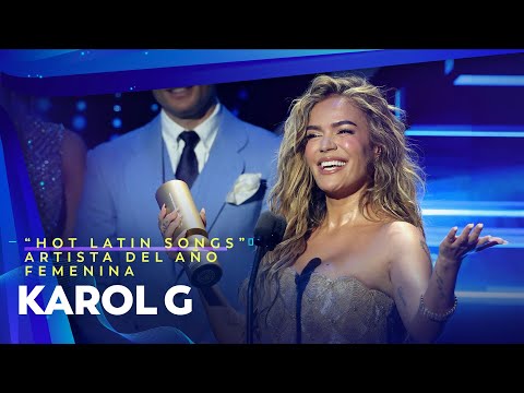Karol G gana 'Hot Latin Songs' Artista del Año Femenina | Premios Billboard de la Música Latina 2025