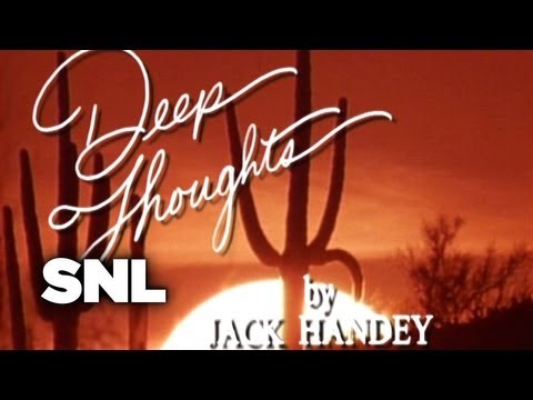 Deep Thoughts: the Desert - Saturday Night Live