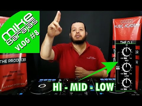 Como Ecualizar una mezcla utilizando las frecuencias HIGH + MID + LOW - Mike Barajas Vlog #8