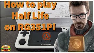 How to play Half life on Anbernic RG351P (using ARKos)!