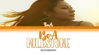 BoA (ボア) - Milestone (Color Coded Lyrics Kan/Rom/Eng)