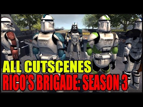 Star Wars: Rico's Brigade - All Cutscenes (Season 3)