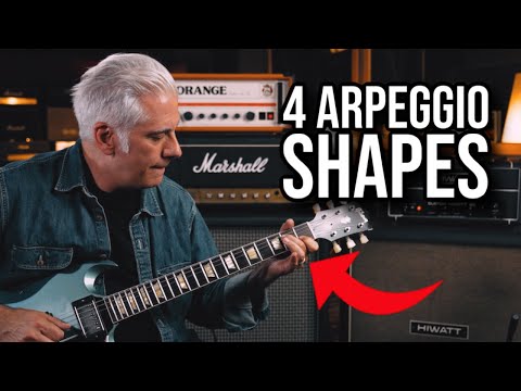 4 Arpeggio Shapes to Master The Fingerboard