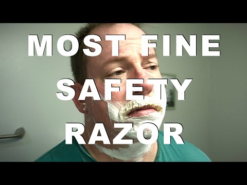 My Most Fine Safety Razor: $75 Safety Razor That's HARD TO HOLD?
