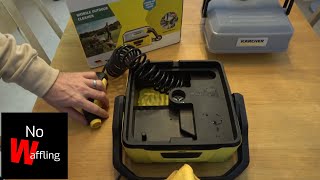 How to Clean your Karcher OC3 including the Filter / Nozzle - Beginners guide