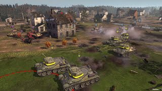 Company of Heroes 2 Lienne Forest gameplay Fortifications Doctrine