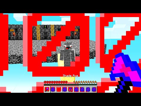 unsichtbare Blöcke schützen meine Base Troll in LUCKY BLOCK BEDWARS