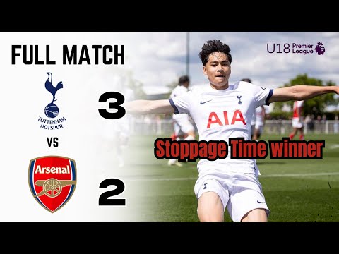 Tottenham Hotspurs vs Arsenal | U18 Premier League Full Match | May 04, 2024