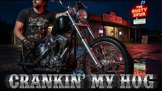 Clank Williams | Crankin’ My Hog (Official Lyric Video) [Biker Outlaw Country]