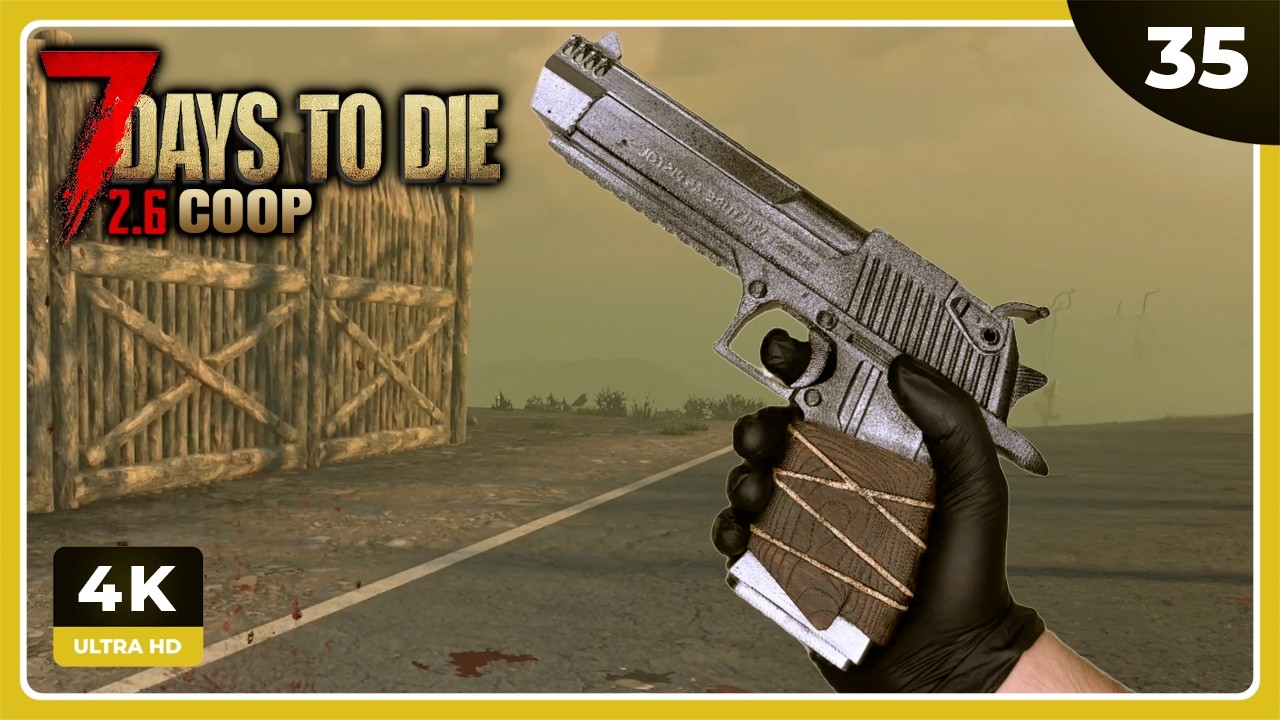 7D2D #35 | AL FIN!! TENGO LA DESERT VULTURE | 7 DAYS TO DIE Gameplay Español