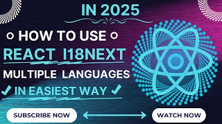 React i18next Complete Tutorial | How to Implement Internationalization in React | Step-by-Step guid