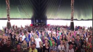 After the Young'uns played Be the Man for the first time at Glastonbury 2017