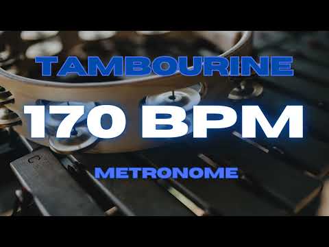 170 BPM - Tambourine Metronome