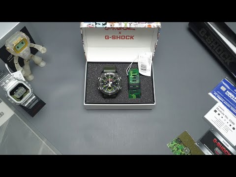Unboxing & Review Casio G-Shock GA-2000GZ-3A (indonesia)