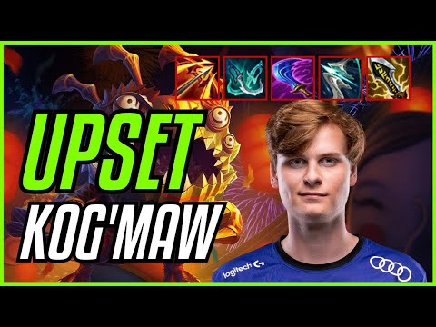 UPSET - KOG'MAW vs TRISTANA ADC - EUW PLATINUM - PATCH 11.10