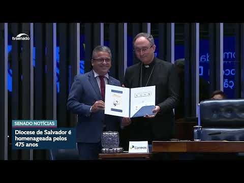 Congresso homenageia os 475 anos da diocese de Salvador