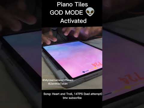 GOD MODE RUSH E 2!! Piano Tiles 2 #shorts